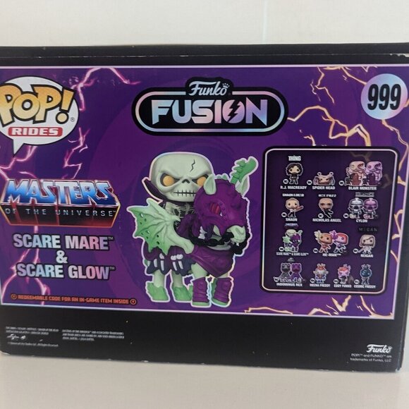 NWT 999 Scare Mare Glow Masters Universe Funko POP! Rides Fusion Vinyl Figure - Picture 7 of 10